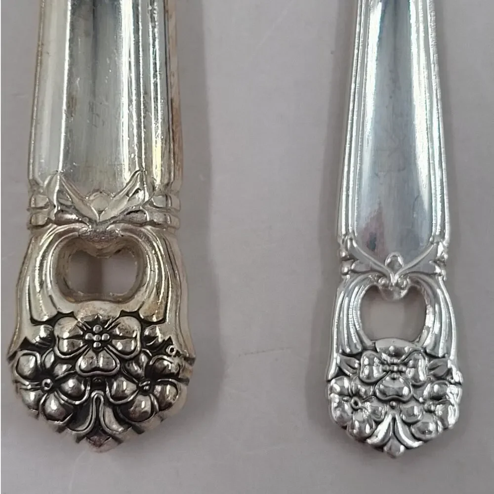 Rogers Brothers Silverplate Eternally‎ Yours Coquette 5 Piece Setting 4-8